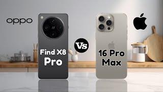 Oppo Find X8 Pro Vs iPhone 16 Pro Max | Full Comparison | SB Tech