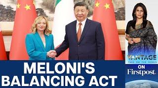 In China, Giorgia Meloni Vows to Relaunch Bilateral Ties | Vantage with Palki Sharma