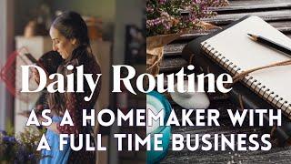 Day In The Life of a Homemaker | Work From Home