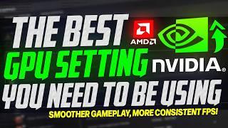  The BEST GPU Setting you SHOULD be using and here is HOW on ANY GPU