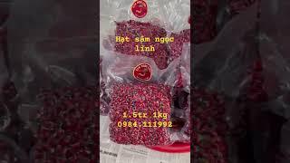 Hạt sâm ngọc linh đỏ giá 1.5tr/1kg lh AmaQuy 0984.111992 #sâm_ngọc_linh #hat_sâm_ngọc_linh