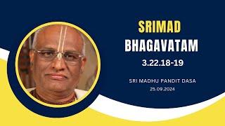 Effective Techniques to Deal with Vasanas | Sri Madhu Pandit Dasa | SB 3.22.18-19 | 25.09.2024