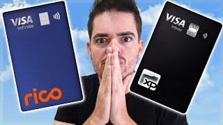 Cartão XP ou Rico Visa Infinite? Qual o MELHOR Cartão de Crédito?