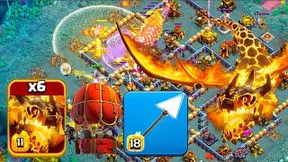 Unstoppable TH16 Super Dragons in Legend League Attacks! Clash of Clans