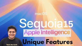 Features of MAC OS Sequoia 15.1 ! With Apple Intelligence !