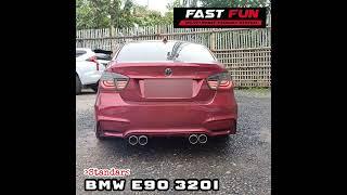 BMW E90 320i Valvetronic System Exhaust - Catback System Exhaust | Fastfun Exhaust BSD.