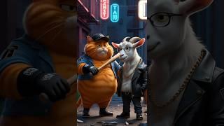 BBQ Business Gone Wrong  | 3D Fat Cat Short #funny #cat #3danimation #ai #meowflix