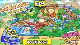 UPDATE NOW !! NEW SECRETS AND HACKS OF AVATAR WORLD NEW WATERPARK UPDATE AND NEW ITEMS