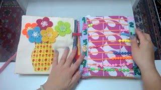 Quiet book no1 - handmade by Irene