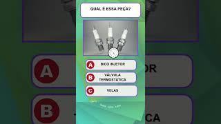 Quiz com perguntas sobre peças de carro. #quiz #conhecimentosgerais #perguntaserespostas