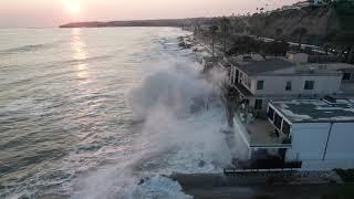 Big waves, high tides batter beaches and homes in Orange County