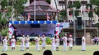 Yospan (Tari Tradisional Papua) dari SMA Kalam Kudus Jayapura