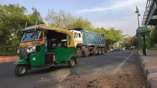 50 minutes of heavy traffic noise in India | Date 17-05-2024