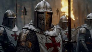 Crusaders Chanting in a Holy March | Deus Miserere | Knights Templar Hymn