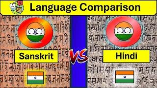 Hindi Vs Sanskrit Language Comparison | Similarities Between Hindi And Sanskrit | Indo Aryan