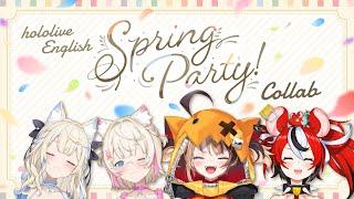 hololive English Spring Party! Collab with @FUWAMOCOch @HakosBaelz egg time