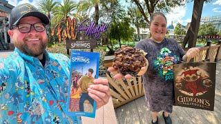 Disney Springs 2024 | NEW Gideon’s Cookie & Halloween Photos | My Family’s Last Day | Disney World