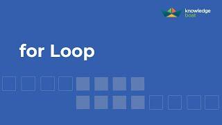 for Loop