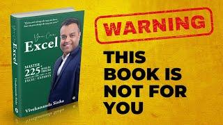 My First Book | You Can Excel | Warning | Vivekananda Sinha | Video 303