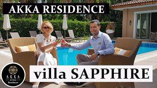 ПОЛНЫЙ ОБЗОР ВИЛЛЫ SAPPHIRE в AKKA RESIDENCE// AKKA RESIDENCE`TEKI VILLA SAPPHIRE TANITIMI