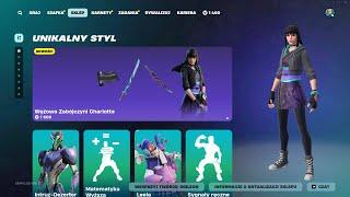 SKLEP FORTNITE 31.01.2025 *NOWY SKIN WĘŻOWA ZABÓJCZYNI CHARLOTTE, LEELA, ODPŁAĆ IM, OLEANDER*