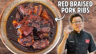 Melt-in-Your-Mouth Red Braised Pork Ribs Recipe!