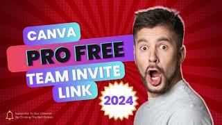 How to get Canva team invite link daily update | Canva PRO invite link | Canva PRO free