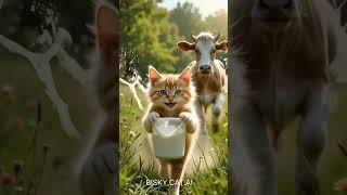 Ai animation pets video #cat #cute #ai #aishorts #funny #viralshort