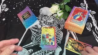 Grateful Dead Tarot by Erin Cadigan & Elizabeth Jezorski flip thru for all the Deadheads out there!