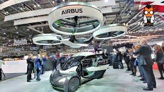 Airbus Shows of a Modular Self Flying Car Concept