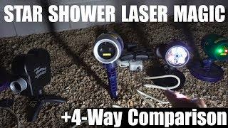 Star Shower Laser Magic Review + 4-Way Star Shower Comparison