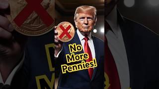 Trump Says No More Pennies! #coin #penny