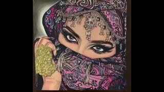 Middle Eastern girl artwork:)