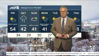 More snow, rain this weekend! Cloudy days next week - Thursday, January 2