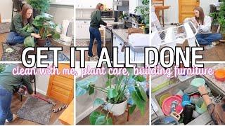 GET IT ALL DONE | WHOLE HOUSE CLEAN WITH ME | CLEANING MOTIVATION