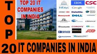 Top 20 IT COMPANIES  in India|"IT COMPANIES" India