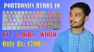 The ultimate Budget Gaming Keyboard: Portronics Hydra 10