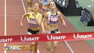 Ostrander's dramatic kick steals Millrose 3000m title | NBC Sports