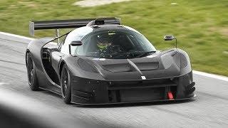 2020 Scuderia Cameron Glickenhaus SCG 004C First Test on track!