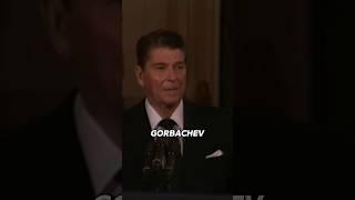 Reagan speaks on his relationship with Gorbachev —movie now in theaters!