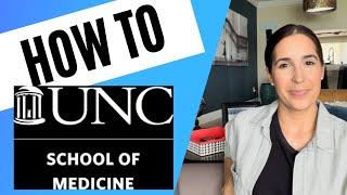 UNC Medical School (WRITE YOUR WAY IN!!)