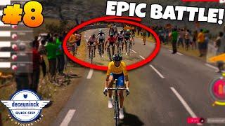 Tour De France 2020 PS4 | Stage 8 - EPIC BATTLE!!! (Quick-Step Gameplay)