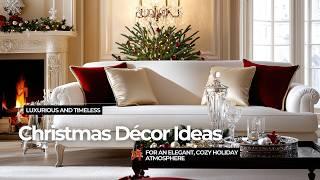 Timeless Elegance Christmas Décor, Elevating Your Holiday Season with Classic Beauty