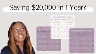 How I Plan To Save/Invest $20,000 in 2021! Savings Challenge | xoreni