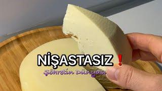 İYİ Kİ ÖĞRENMİŞİM DİYECEĞİNİZ TAZE KAŞAR PEYNİRİ TARİFİ DİKKAT NİŞASTA İÇERMEZ #cheddarcheese #kaşar