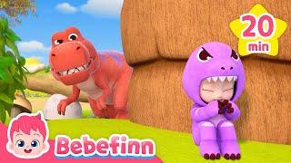 Welcome to Dino World!ㅣ Bebefinn Songs CompilationㅣNursery Rhymes for Kids