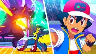 ASH VS CYNTHIA - Full Battle | Pokemon AMV