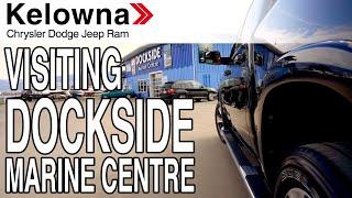 Kelowna Chrysler visits Dockside Marine Centre