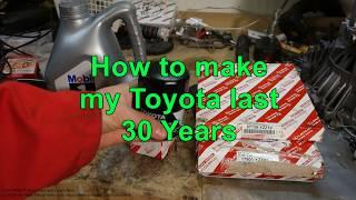 How to make my Toyota last 30 Years