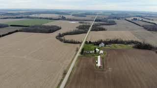 Huron County Ontario Canada - Farm Drone Footage